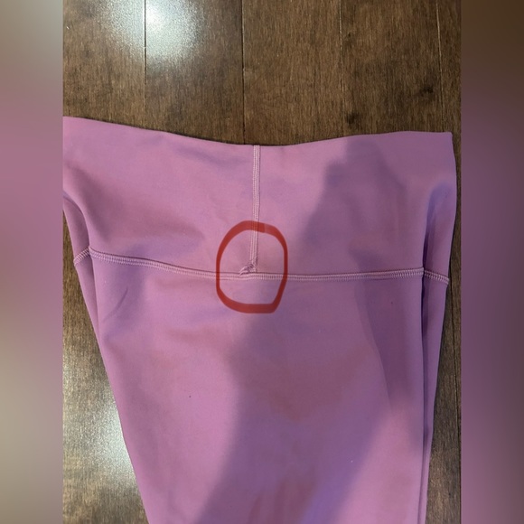 Lululemon Wunder Train High-Rise Crop 23" (Vintage Plum) - Picture 6 of 9